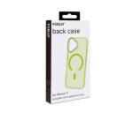 COLORMAG - Cover rigida trasparente con finitura limone compatibile con la tecnologia Magsafe per Apple iPhone 17 [IPHONE 17 CASES]