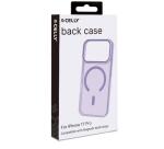 COLORMAG - Cover rigida trasparente con finitura lavanda compatibile con la tecnologia Magsafe per Apple iPhone 17 Pro [IPHONE 17 CASES]