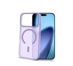 COLORMAG - Cover rigida trasparente con finitura lavanda compatibile con la tecnologia Magsafe per Apple iPhone 17 Pro [IPHONE 17 CASES]