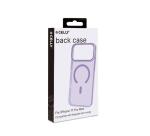 COLORMAG - Cover rigida trasparente con finitura lavanda compatibile con la tecnologia Magsafe per Apple iPhone 17 Pro Max [IPHONE 17 CASES]