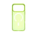 COLORMAG - Cover rigida trasparente con finitura limone compatibile con la tecnologia Magsafe per Apple iPhone 17 Pro Max [IPHONE 17 CASES]