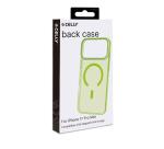 COLORMAG - Cover rigida trasparente con finitura limone compatibile con la tecnologia Magsafe per Apple iPhone 17 Pro Max [IPHONE 17 CASES]