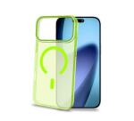 COLORMAG - Cover rigida trasparente con finitura limone compatibile con la tecnologia Magsafe per Apple iPhone 17 Pro Max [IPHONE 17 CASES]