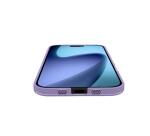 COLORMAG - Cover rigida trasparente con finitura lavanda compatibile con la tecnologia Magsafe per Apple iPhone Air [IPHONE 17 CASES]