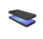 CROMO - Cover in morbido TPU con finitura soft touch colore nero compatibile con Samsung Galaxy A37 5G/ Galaxy A37 5G Enterprise Edition