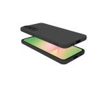 CROMO - Cover in morbido TPU con finitura soft touch colore nero compatibile con Samsung Galaxy A57 5G/ Galaxy A57 5G Enterprise Edition