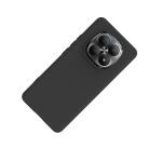 CROMO - Cover in morbido TPU con finitura soft touch colore nero compatibile con Xiaomi Redmi Note 15 5G/ Redmi Note 15 4G/ Poco M8 5G
