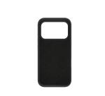 CROMO - Cover in morbido TPU con finitura soft touch colore nero compatibile con Apple iPhone 18 Pro/ iPhone 17 Pro [IPHONE 18 CASES]