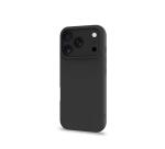 CROMO - Cover in morbido TPU con finitura soft touch colore nero compatibile con Apple iPhone 18 Pro/ iPhone 17 Pro [IPHONE 18 CASES]