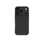 CROMO - Cover in morbido TPU con finitura soft touch colore nero compatibile con Apple iPhone 18 Pro/ iPhone 17 Pro [IPHONE 18 CASES]