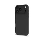 CROMO - Cover in morbido TPU con finitura soft touch colore nero compatibile con Apple iPhone 18 Pro Max/ iPhone 17 Pro Max [IPHONE 18 CASES]