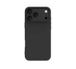 CROMO - Cover in morbido TPU con finitura soft touch colore nero compatibile con Apple iPhone 18 Pro Max/ iPhone 17 Pro Max [IPHONE 18 CASES]