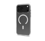 GELSKINMAG - Cover morbida trasparente TPU, compatibile con tecnologia Magsafe, anello magnetico match in color Silver x Apple iPhone 18 Pro Max/iPhone 17 Pro Max [IPHONE 18 CASES]