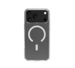 GELSKINMAG - Cover morbida trasparente TPU, compatibile con tecnologia Magsafe, anello magnetico match in color Silver x Apple iPhone 18 Pro Max/iPhone 17 Pro Max [IPHONE 18 CASES]