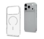 GELSKINMAG - Cover morbida trasparente TPU, compatibile con tecnologia Magsafe, anello magnetico match in color Silver x Apple iPhone 18 Pro Max/iPhone 17 Pro Max [IPHONE 18 CASES]