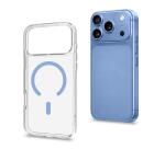 GELSKINMAG - Cover morbida trasparente TPU,compatibile con tecnologia Magsafe,anello magnetico match in color LightBlue x Apple iPhone 18 Pro Max/iPhone 17 Pro Max[IPHONE 18 CASES]