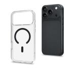 GELSKINMAG - Cover morbida trasparente TPU,compatibile con tecnologia Magsafe,anello magnetico match in color DarkGrey x Apple iPhone 18 Pro Max/iPhone 17 Pro Max [IPHONE 18 CASES]