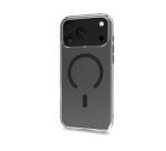 GELSKINMAG - Cover morbida trasparente TPU,compatibile con tecnologia Magsafe,anello magnetico match in color DarkGrey x Apple iPhone 18 Pro Max/iPhone 17 Pro Max [IPHONE 18 CASES]