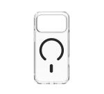GELSKINMAG - Cover morbida trasparente TPU,compatibile con tecnologia Magsafe,anello magnetico match in color DarkGrey x Apple iPhone 18 Pro Max/iPhone 17 Pro Max [IPHONE 18 CASES]