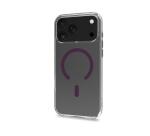 GELSKINMAG - Cover morbida trasparente TPU,compatibile con tecnologia Magsafe,anello magnetico match in color Cherry per Apple iPhone 18 Pro Max/iPhone 17 Pro Max [IPHONE 18 CASES]