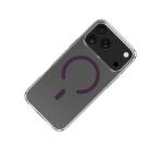 GELSKINMAG - Cover morbida trasparente TPU,compatibile con tecnologia Magsafe,anello magnetico match in color Cherry per Apple iPhone 18 Pro Max/iPhone 17 Pro Max [IPHONE 18 CASES]