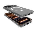 GELSKINMAG - Cover morbida trasparente TPU, compatibile con tecnologia Magsafe, anello magnetico color Bianco per Apple iPhone 18 Pro Max/ iPhone 17 Pro Max [IPHONE 18 CASES]