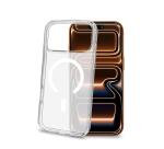 GELSKINMAG - Cover morbida trasparente TPU, compatibile con tecnologia Magsafe, anello magnetico color Bianco per Apple iPhone 18 Pro Max/ iPhone 17 Pro Max [IPHONE 18 CASES]