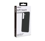 CROMO - Cover in morbido TPU con finitura soft touch colore nero compatibile con Samsung Galaxy S26 FE 5G