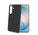 CROMO - Cover in morbido TPU con finitura soft touch colore nero compatibile con Samsung Galaxy S26 FE 5G