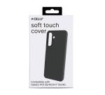 CROMO - Cover in morbido TPU con finitura soft touch colore nero compatibile con Samsung Galaxy A18 5G/ A18 4G/ A17 5G/ A17 4G
