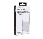 FOLDING - Cover in TPU composta da scocca anteriore e posteriore trasparente compatibile Samsung Galaxy Z Flip 8