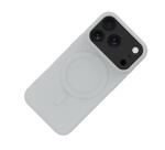 CROMOMAG1200 - Cover in TPU morbido compatibile con la tecnologia Magsafe, colore silver compatibile con Apple iPhone 18 Pro / iPhone 17 Pro [IPHONE 18 CASES]