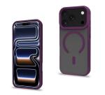 MAGMATT1200 - Cover morbida trasparente con bordi effetto opaco compatibile con la tecnologia Magsafe per Apple iPhone 18 Pro / iPhone 17 Pro [IPHONE 18 CASES]