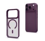 MAGMATT1201 - Cover morbida trasparente con bordi effetto opaco compatibile con la tecnologia Magsafe per Apple iPhone 18 Pro Max / iPhone 17 Pro Max [IPHONE 18 CASES]