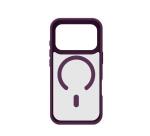 MAGMATT1200 - Cover morbida trasparente con bordi effetto opaco compatibile con la tecnologia Magsafe per Apple iPhone 18 Pro / iPhone 17 Pro [IPHONE 18 CASES]