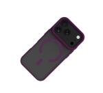 MAGMATT1200 - Cover morbida trasparente con bordi effetto opaco compatibile con la tecnologia Magsafe per Apple iPhone 18 Pro / iPhone 17 Pro [IPHONE 18 CASES]