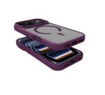 MAGMATT1200 - Cover morbida trasparente con bordi effetto opaco compatibile con la tecnologia Magsafe per Apple iPhone 18 Pro / iPhone 17 Pro [IPHONE 18 CASES]
