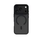 MAGMATT1200 - Cover morbida trasparente con bordi effetto opaco compatibile con la tecnologia Magsafe per Apple iPhone 18 Pro / iPhone 17 Pro [IPHONE 18 CASES]