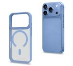 MAGMATT1201 - Cover morbida trasparente con bordi effetto opaco compatibile con la tecnologia Magsafe per Apple iPhone 18 Pro Max / iPhone 17 Pro Max [IPHONE 18 CASES]