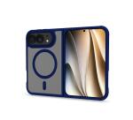 MAGMATT1202 - Cover morbida trasparente con bordi effetto opaco compatibile con la tecnologia Magsafe per Apple iPhone Duo [IPHONE 18 CASES]