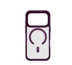 MAGMATT1201 - Cover morbida trasparente con bordi effetto opaco compatibile con la tecnologia Magsafe per Apple iPhone 18 Pro Max / iPhone 17 Pro Max [IPHONE 18 CASES]