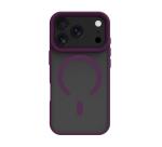 MAGMATT1201 - Cover morbida trasparente con bordi effetto opaco compatibile con la tecnologia Magsafe per Apple iPhone 18 Pro Max / iPhone 17 Pro Max [IPHONE 18 CASES]