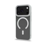 MAGMATT1201 - Cover morbida trasparente con bordi effetto opaco compatibile con la tecnologia Magsafe per Apple iPhone 18 Pro Max / iPhone 17 Pro Max [IPHONE 18 CASES]