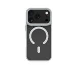 MAGMATT1200 - Cover morbida trasparente con bordi effetto opaco compatibile con la tecnologia Magsafe per Apple iPhone 18 Pro / iPhone 17 Pro [IPHONE 18 CASES]