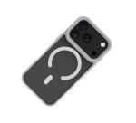 MAGMATT1200 - Cover morbida trasparente con bordi effetto opaco compatibile con la tecnologia Magsafe per Apple iPhone 18 Pro / iPhone 17 Pro [IPHONE 18 CASES]