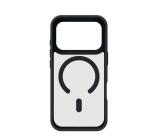 MAGMATT1201 - Cover morbida trasparente con bordi effetto opaco compatibile con la tecnologia Magsafe per Apple iPhone 18 Pro Max / iPhone 17 Pro Max [IPHONE 18 CASES]