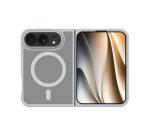 MAGMATT1202 - Cover morbida trasparente con bordi effetto opaco compatibile con la tecnologia Magsafe per Apple iPhone Duo [IPHONE 18 CASES]