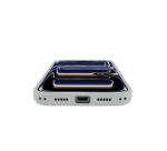 GENUINEMAG1200 - Cover vetro temperato con bordi liquiq silicone compatibile con la tecnologia Magsafe per Apple iPhone 18 Pro / iPhone 17 Pro [IPHONE 18 CASES]