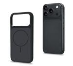 GENUINEMAG1201 - Cover vetro temperato con bordi liquiq silicone compatibile con la tecnologia Magsafe per Apple iPhone 18 Pro Max / iPhone 17 Pro Max [IPHONE 18 CASES]