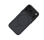 GENUINEMAG1201 - Cover vetro temperato con bordi liquiq silicone compatibile con la tecnologia Magsafe per Apple iPhone 18 Pro Max / iPhone 17 Pro Max [IPHONE 18 CASES]